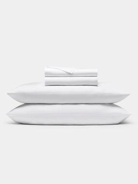 Cozy Earth NWT Queen Size Bamboo Sheet Set in White